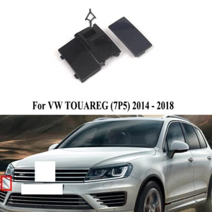 Front Bumper Trailer Towing Tow Hook Eye Cover For VW Touareg 2014-2018 Right - Picture 1 of 6
