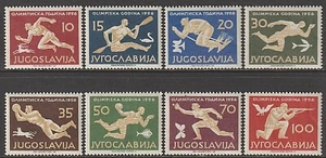 EDSROOM-10770 Yugoslavia 461-468 H 1956 Complete Australia Olympics CV$107.80 - Picture 1 of 2