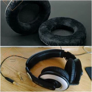 Thick Velour Velvet Ear Pads Cushion For Sennheiser HD 205 Headphone - Picture 1 of 13