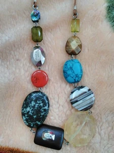 Pre-owned Multicolor Beads Beautiful Armani Exchange Necklace - Picture 1 of 5