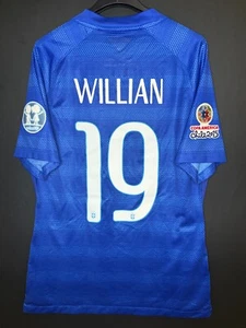 Maglia Willian Brazil match worn issued puma national team Nike M porte Copa - Foto 1 di 10