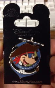 NUEVO - Prendedor Coleccionable Disney Vacation Club "Pirata" Mickey Mouse - Imagen 1 de 3