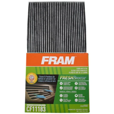 Filtro de aire de cabina Fram CF11183 Fresh Breeze para Jeep Cherokee Durango 3,6 L 5,7 L Foto 1 de 4