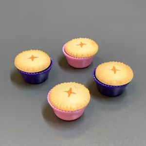 Lot 4pcs 18'' American Girl Doll Pot Pie Pumpkin Pastry Cake Accessory Dollhouse - Picture 1 of 9