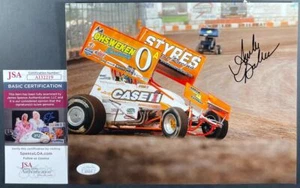 NASCAR ARCA Amber Balcaen Signed 8x10 Photo D Autograph ICON Direct JSA COA - Picture 1 of 1
