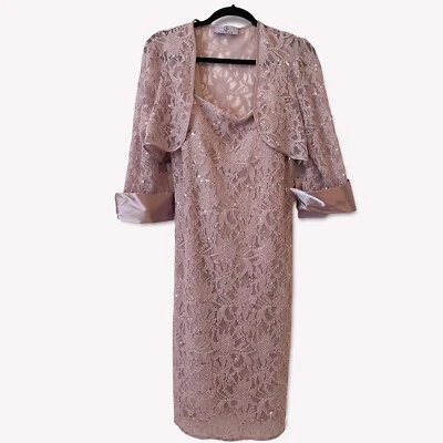 JS Collection Dress Lavender Purple Special Occasion Mother of Bride Size 14 New - Image 1 of 4