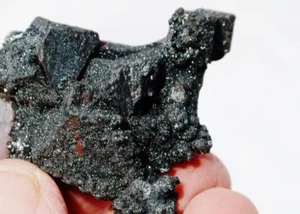 ULTRA RARE Mineral Pseudomorph Hematite AFTER Magnetite LARGE 2" Argentina 121aa - Picture 1 of 12