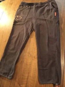 Peanuts Joe Cool Graphic Kids Brown Sweats Size 12 150/63 - Picture 1 of 5
