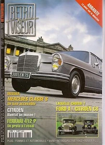SPIEGEL 161 MERCEDES S-KLASSE 1966 1972 FERRARIi 412 P FORD A CITROEN C6 - Bild 1 von 3