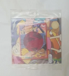 Post Cereal 1998 Nickelodeon 3' Hey Arnold SNAPSHOTS Poster NickelOzone O-Scope - Bild 1 von 12