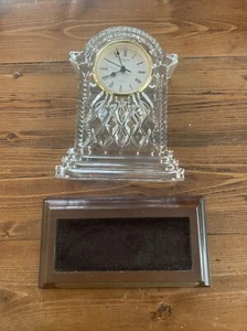 4 lb Waterford Crystal Clock 1994 Mid SENIOR AMATEUR Medalist Inverness Club - Picture 1 of 14