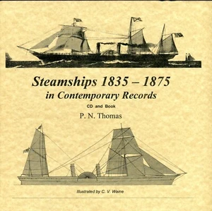Steamships 1835-2875 in Contemporary Record CD and Book - Picture 1 of 1