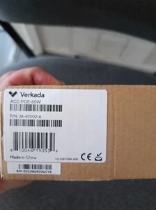 VERKADA 60W POE INJECTOR (NEW) - Afbeelding 1 van 3