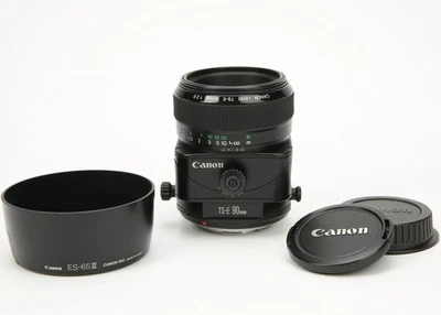 Canon TS-E 90mm f/2.8 Tilt-Shift EF-Mount Short Telephoto Prime Lens/Full-Frame - Image 1 of 4