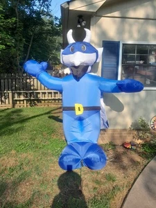 Vintage Gemmy Duke University Blue Devils Inflatable 8' Mascot *Local Pickup - Picture 1 of 7