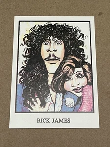 1993 FIRST AMENSMENT PUBLISHING - SEX MANIACS II - PROMO CARD - RICK JAMES - Picture 1 of 2