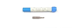 3/32" (.0937") 2 Flute HSS Ball End Mill Putnam 92846 R-4-S - Picture 1 of 1