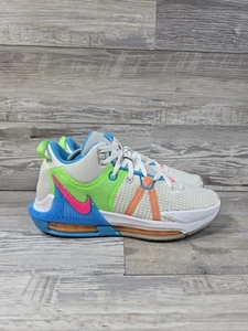 Nike LeBron Witness 7 VII scarpe uomo taglia 10 grigio nebbia iper rosa DM1123-003 - Foto 1 di 15