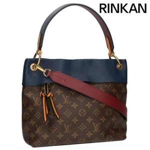 Louis Vuitton M43441 Tulle Reeves The Monogram Marine Bordeaux Shoulder Bag Used - Picture 1 of 6