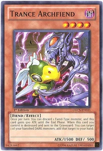 Yu-Gi-Oh Card - ORCS-EN035 - TRANCE ARCHFIEND (common) - NM/Mint - Picture 1 of 1