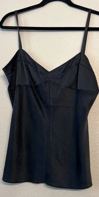 Babydoll Express Design Negro Mate Cuello en V Hada Grunge Y2K Indie Talla Mediana Foto 1 de 4