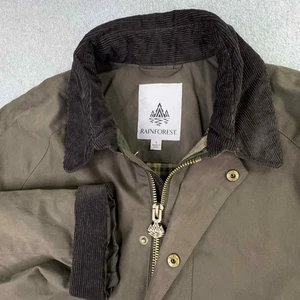 Rainforest Canvas Chore Jacket Coat Water Resistant Outdoor Men's Small Field - Picture 1 of 14