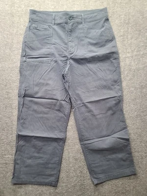 Eddie Bauer Capris 女式 8x24 First Ascent Guide Pro Active Fit 户外远足 — 第 1/4 张图片
