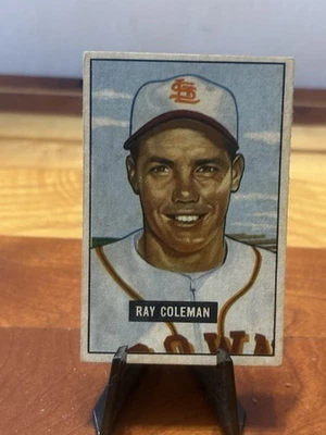 1951 Bowman #136 Ray Coleman - Image 1 of 4