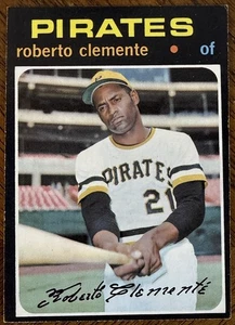 1971 TOPPS ROBERTO CLEMENTE BASEBALL CARD #630 EX+ READ DESC - Picture 1 of 19