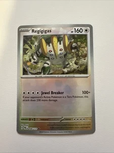 Regigigas (Poke Ball Pattern) 086/131 Sv: Prismatic Evolutions Holo - Picture 1 of 4