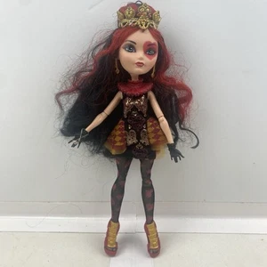 Ever After High, Lizzie Hearts, Rare First Chapter/Wave Doll Ring Earrings Crown - Picture 1 of 15