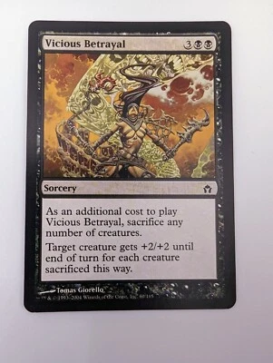 Magic the Gathering VICIOUS BETRAYAL Fifth Dawn MTG - Image 1 of 2