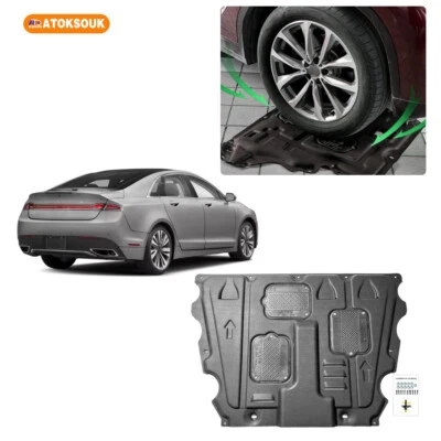 Engine Skid Plate For 2017-2020 Lincoln MKZ Under Splash Shield Heavy Duty Foto 1 de 4