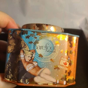 Barefoot Venus Maple Blondie Bath Salts Keepsake Beautiful Tin Cocoa Butter, New - Picture 1 of 6