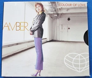 Amber Colour Of Love CD Promo 3 Mixes 1996 Cibola Radio Edit House Mix Berman - Picture 1 of 11