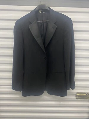 Blazer Esmoquin Negro Lana Armani Collezioni  Foto 1 de 4