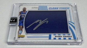 2019 20 PANINI INSTANT CLEAR VISION MFIONDU KABENGELE ON CARD AUTO RC #2/10 - Picture 1 of 4