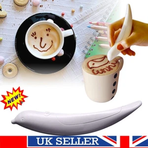 Creative Electrical Latte Art Pen for Coffee Cake Spice Pen CQ - Picture 1 of 9