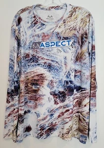 Realtree Aspect Shirt Long Sleeve Insect Repellent Tee Camo Men Size L/G(42-44) - Picture 1 of 10