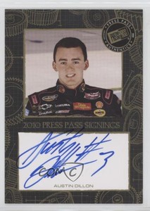 2010 Press Pass Press Pass Signings Gold /40 Austin Dillon Auto