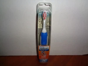 Philips Sonicare PowerUp Battery Operated Toothbrush Blue Brand New Sealed - Picture 1 of 3