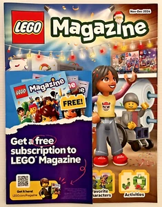 Lego Life Magazine Features Activities Comics Nov./Dec. 2024 - Picture 1 of 4