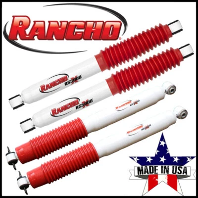 Rancho Front Rear Suspension Gas Shocks fit 99-00 Cadillac Escalade 4WD 0" Lift - Image 1 of 4