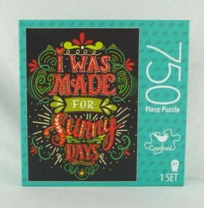 Cardinal Puzzle "I was Made for Sunny Days" 750 Piece 24" x 18" - New Sealed - Picture 1 of 12