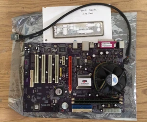 ECS Elite Group Mainboard PT890 T-A FSB 1066 Pen4 3,2ghz 2gb ram FUNKTIONIERT - Bild 1 von 9