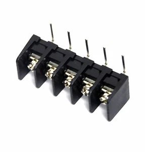 5 Stück Leiterplatte Absperrklemme T34-BO14-05 5P 0,374" 9,5mm 20A 300V UL DECA - Bild 1 von 5