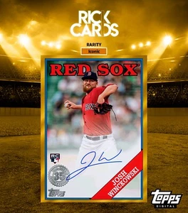 ⭐TOPPS BUNT DIGITAL 1988 23 S1 Josh Winckowski Gold Signature ICONIC⭐ - Picture 1 of 1