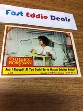 TOPPS 1978 THREE'S COMPANY BUBBLEGUM TRADING CARD STICKER 32 MR AND MRS ROPER