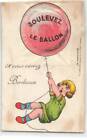 33 Bordeaux Ai#Dc278 Carte A Systeme Enfant Et Son Ballon