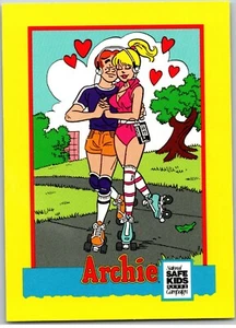 Archie y Betty hacen hermosa música juntos 1991 Impel tarjetas coleccionables golosinas - Imagen 1 de 2